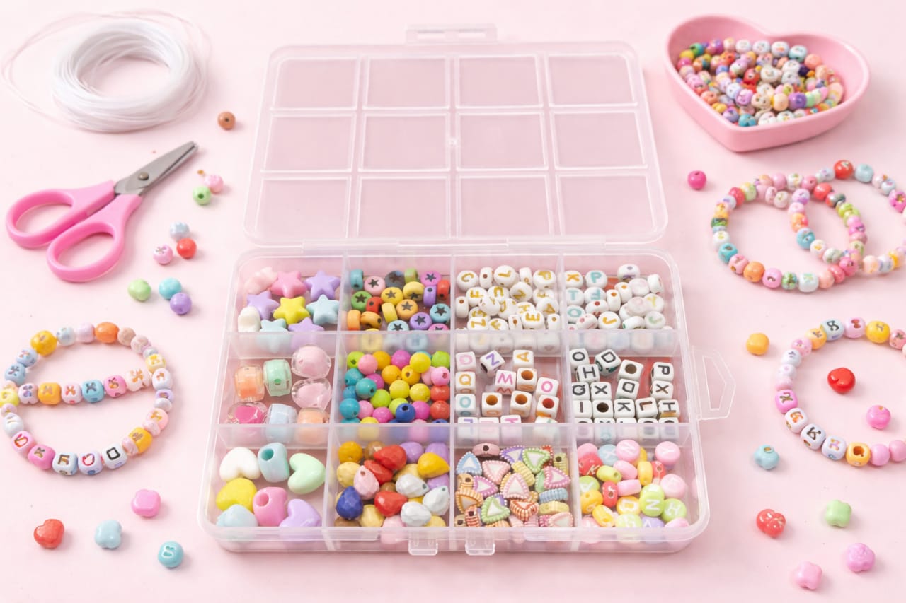 Bracelet Making Beads Kit.