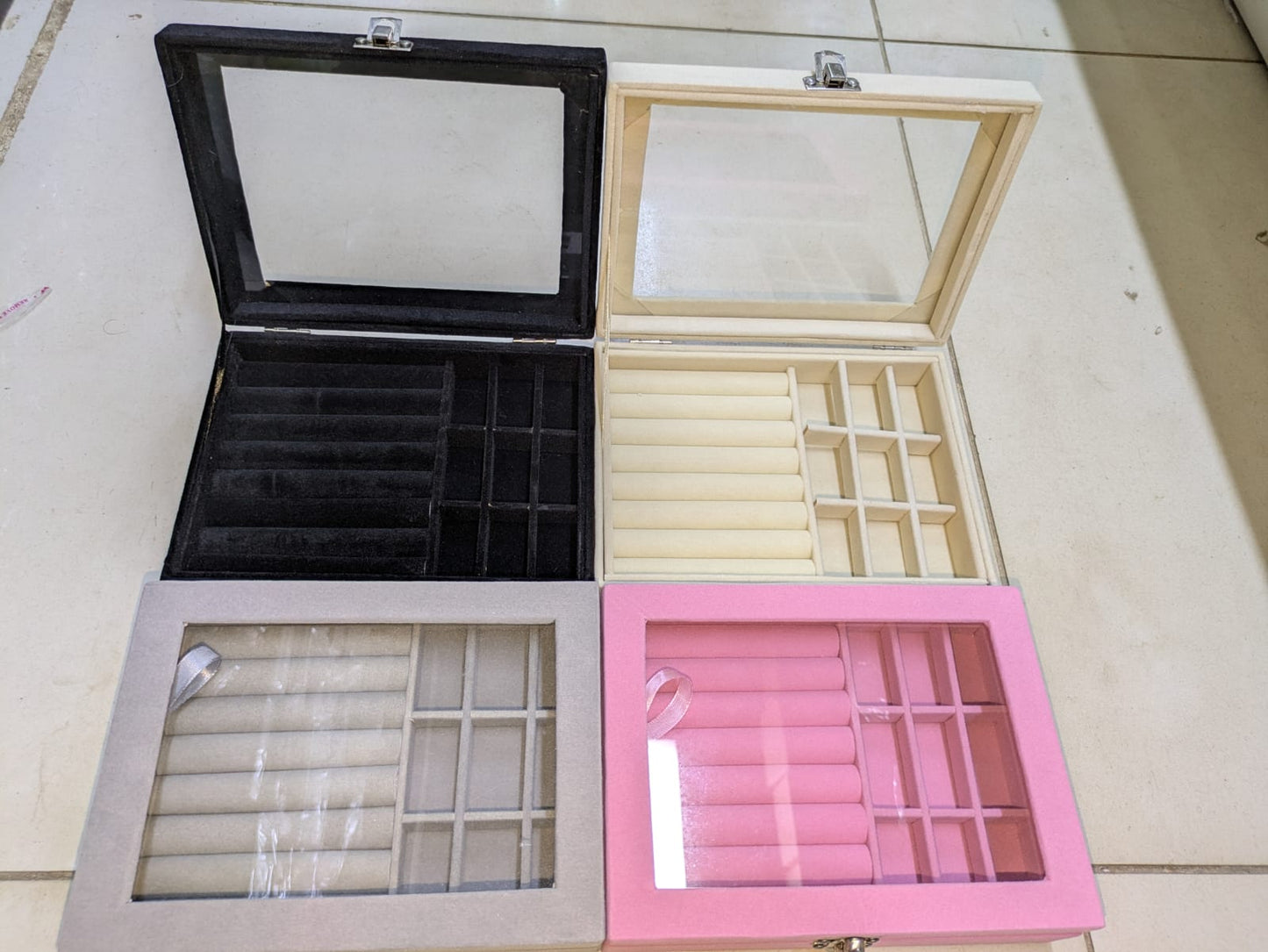Velvet Jewelry Organizer