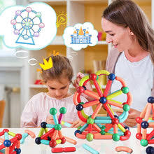 kids 😁 (Magnetic Sticks Building