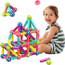 kids 😁 (Magnetic Sticks Building